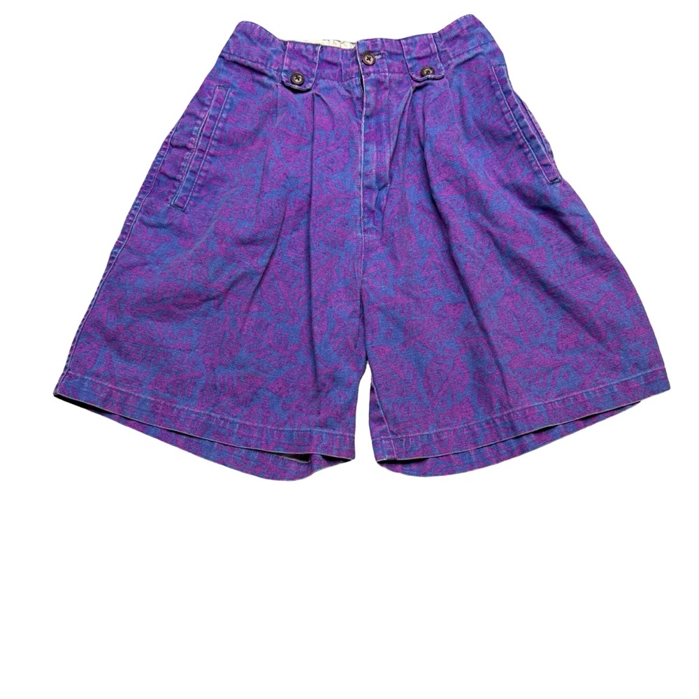 ✨ Vintage L.L. Bean Patterned High Waist Shorts Sz‎ 4 (Fits XS) ✨